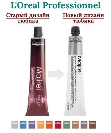 L'Oreal Professionnel L'Oreal hair cream for hair Majirel 7.1 50 ml - Buy Online on GoSupps.com