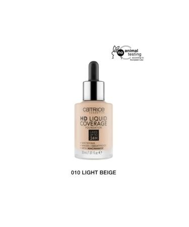 catrice Tonal cream HD Liquid Coverage 010