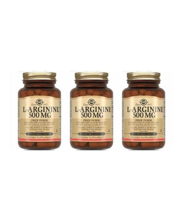 SOLGAR L-Arginine 500 Mg 50 capsules (670 mg) x 3 units