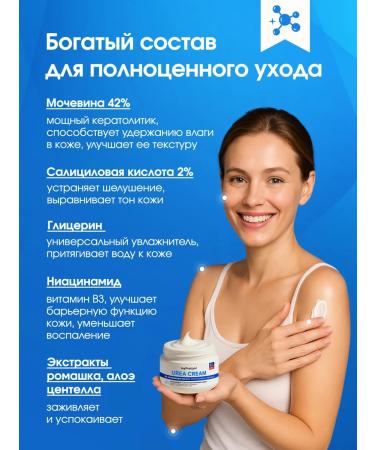JoyPrettyin Cream with urea for the legs and arms from cracks of dry heel 40% - Buy Online on GoSupps.com
