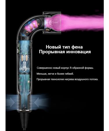 Beutyone hair hair dryer Professional Powerful 4 in 1 with nozzles - Buy Online on GoSupps.com