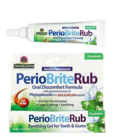 iHerb Periobrite Rub Salting gel for teeth and gums 14 g