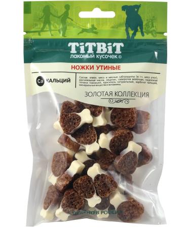 TIT BIT Carnation of legs duck gold collection for dogs 55 g