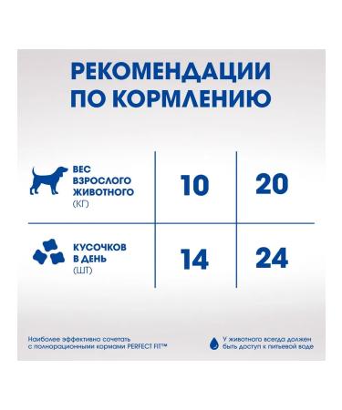 PERFECT FIT A treat for the joints of medium and large dogs of beef 130g - Buy Online on GoSupps.com