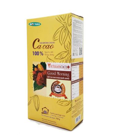 Vietnam cacao Vietnamese cocoa powder Alcalized "set 3" 150g - Buy Online on GoSupps.com
