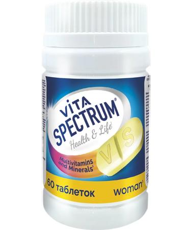 Vitaspectrum Dietary diet multivitamin complex for women 60 pcs - Buy Online on GoSupps.com