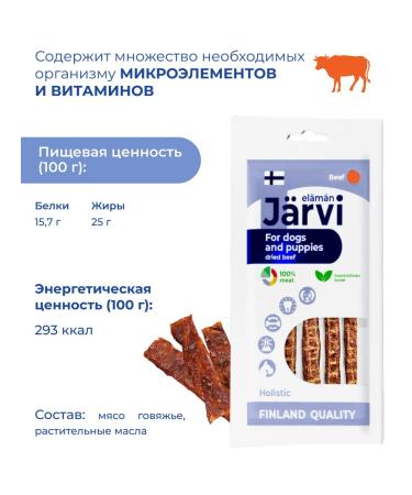 Jarvi elaman Goods for dogs and puppies. Zhiva straw 30 g x 3 pcs - Buy Online on GoSupps.com