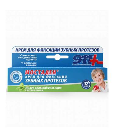 911 Cream for fixing dentures Mostaden 40ml