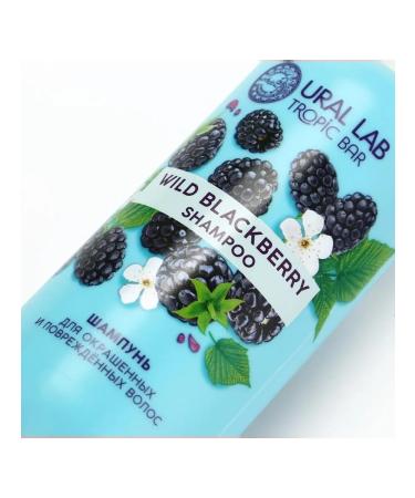 URAL LAB Tropic Bar shampoo Blackberry 300 ml purification and strengthening - Buy Online on GoSupps.com