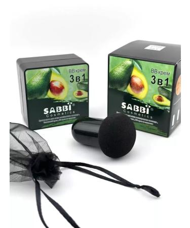 Tonal cream Kushon Facial 3 in 1 by Sabby