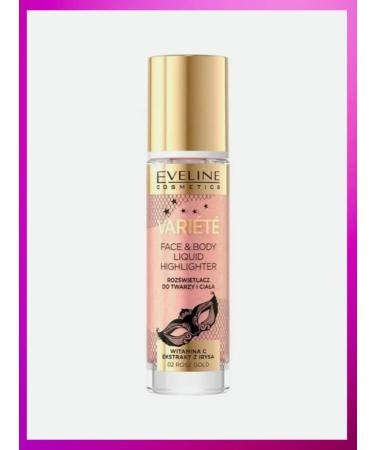 EVELINE Shimmer Variete Liquid Shimmer for Face and Body 02