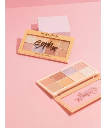 Revolution Makeup Highlighter for Facial and Palette of Feature shadows SOPH X SUPER - Buy Online on GoSupps.com