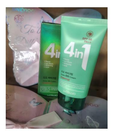 Kareya Sunglassing lighting BB face cream 4 in 1 dr.cellio