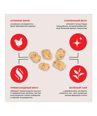 Inaba Cat a treat chicken fillet 10g*3pcs - Buy Online on GoSupps.com