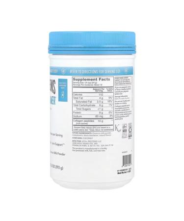 Vital Proteins Collagen Creamer. Collagen cream original 293 g - Buy Online on GoSupps.com