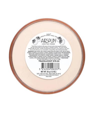 Airspun Mineral matting powder for the face - Buy Online on GoSupps.com