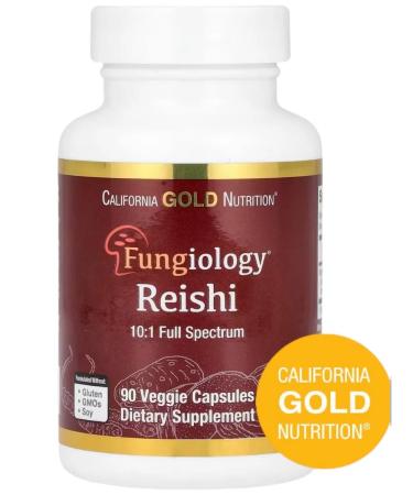 California Gold Nutrition mushrooms in US capsules - Buy Online on GoSupps.com