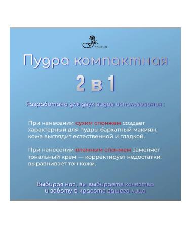 "Ffleur" compact-pores 2 in 1 "tone No. 2 - Buy Online on GoSupps.com