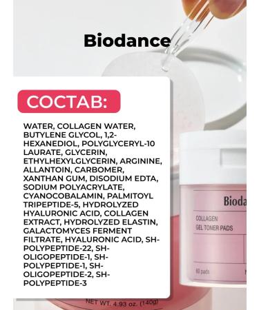 BIODANCE Restoring gel toner-spades for the face - Buy Online on GoSupps.com
