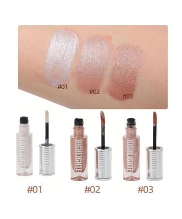 Liquid highlighter for the face and body 03 - Buy Online on GoSupps.com