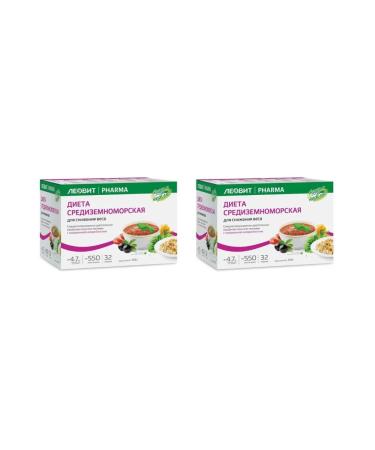LEOVIT Mediterranean diet for weight loss - 2pcs
