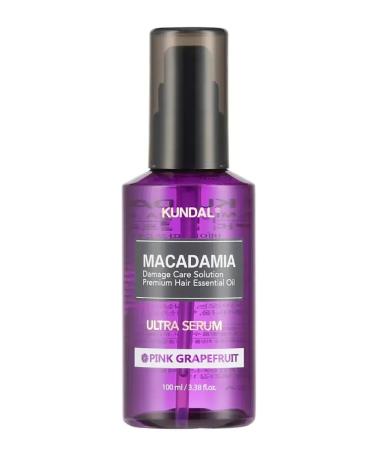Kundal Hair serum restoring pink grapefruit