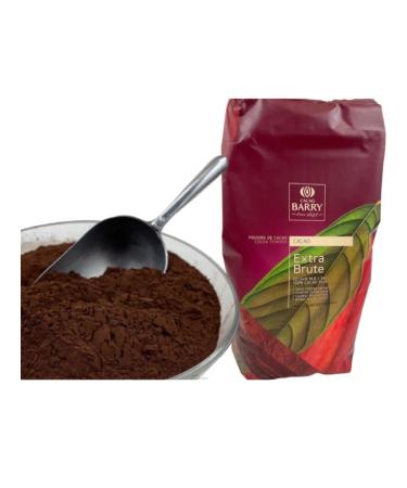 Cacao Barry Extra Brute Alkalized cocoa powder dark red 200 g - Buy Online on GoSupps.com
