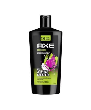 Beauty Axe shower gel and male shampoo 2B1 Epic Fresh 610-1pcs