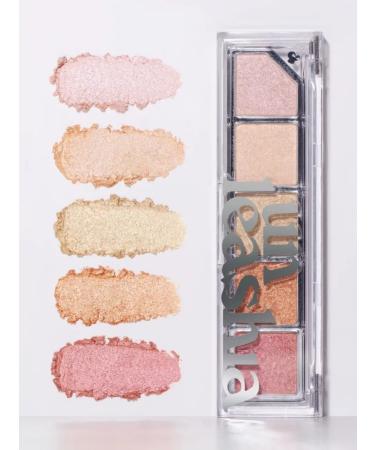 UNLEASHIA Palette of shining highlighters 100 Ballerina