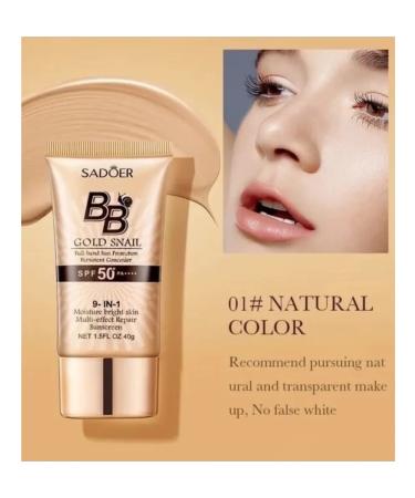 Cosmetics Moisturizing BB cream SPF 50+ - Buy Online on GoSupps.com