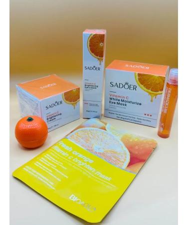 Cosmetics Cosmetic set with vitamin C