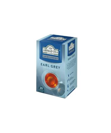 Ahmad Tea Black tea Earl Grey without caffeine 20 pack