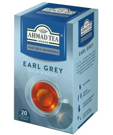 Ahmad Tea Black tea Earl Grey without caffeine 6 U tooth 20 packs - Buy Online on GoSupps.com