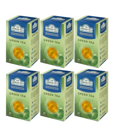 Ahmad Tea Green tea Green without caffeine 6 UEs 20 pack