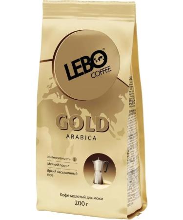 Lebo Ground coffee for mocci Gold 200 g
