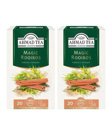 Ahmad Tea Herbal tea roybush with cinnamon 2 packs