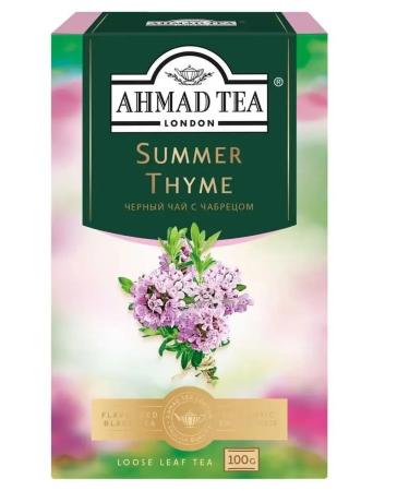 Ahmad Tea Black tea summer thyme 100g - Buy Online on GoSupps.com