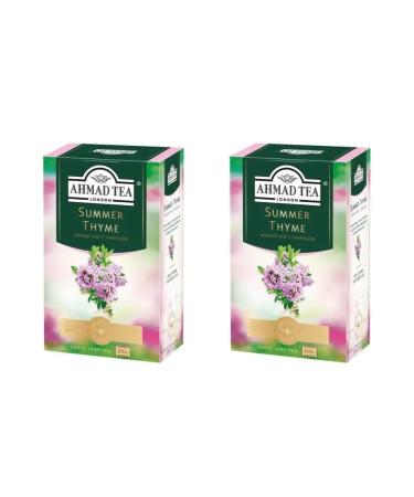 Ahmad Tea Black tea with thyme 2 packages of 100g