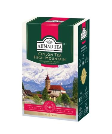 Ahmad Tea Black High Service 2 U to 100 G - Buy Online on GoSupps.com