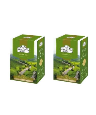 Ahmad Tea Green tea sheet 2 packages of 200g