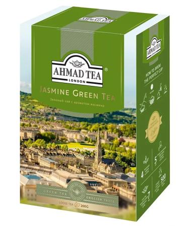 Ahmad Tea Green tea with jasmine 200 g 2 pcs - Buy Online on GoSupps.com