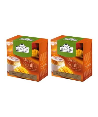 Ahmad Tea Green tea with the aroma of mango and larch 2 U to 20 pyramids
