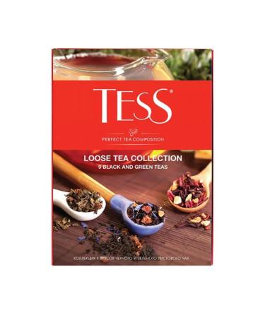 TESS Collection of sheet tea 9 types 350 g