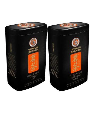 Black Dragon Selected black tea 2 packages of 100 g