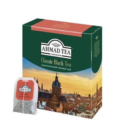 Ahmad Tea Black classic tea 100 bags - Buy Online on GoSupps.com