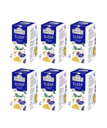 Ahmad Tea Herbal Sleep tea 20 packs 6 pcs