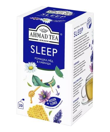 Ahmad Tea Herbal Sleep tea 20 packs 6 pcs - Buy Online on GoSupps.com