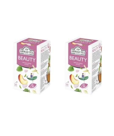 Ahmad Tea Herbal tea peach core and rose 2 packages