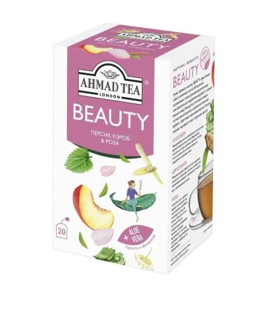 Ahmad Tea Herbal tea peach core and rose 2 packages - Buy Online on GoSupps.com