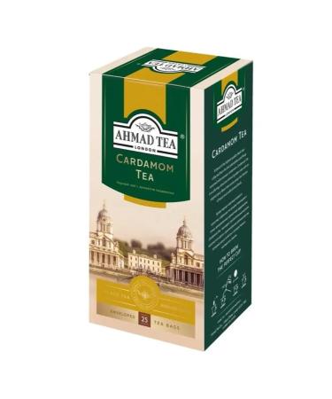 Ahmad Tea Black tea with the aroma of cardamomon 2 is 25 paks - Buy Online on GoSupps.com